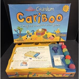 Cranium Cariboo Magical Treasure Hunt Game 100% Complete Color Shapes Autism